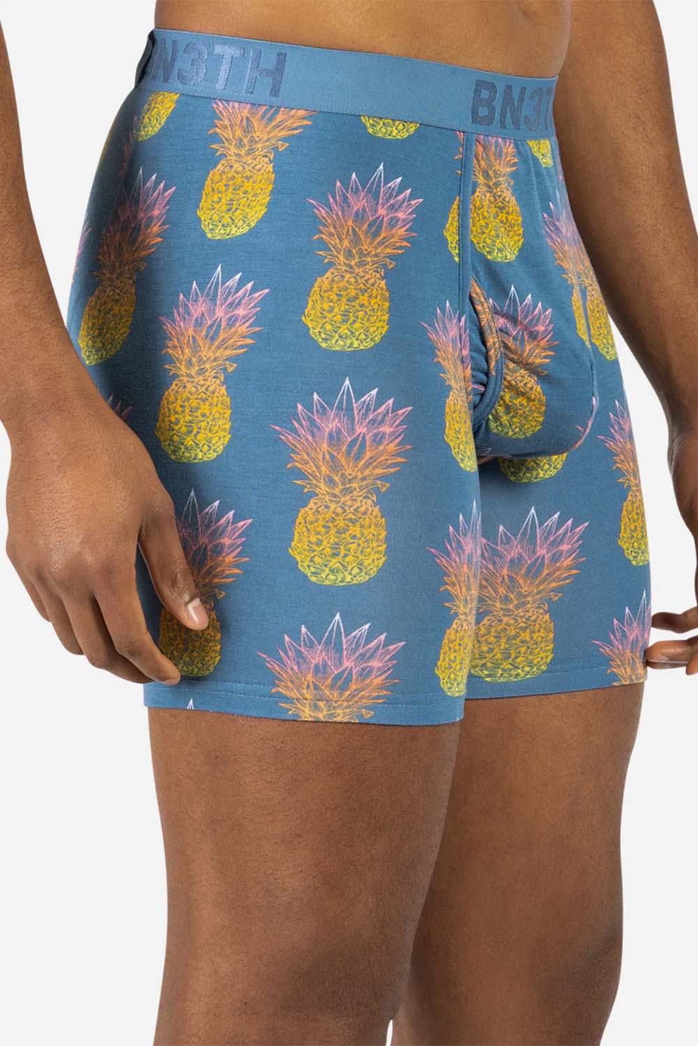 BN3TH - Classic Boxer Brief With Fly - Pineapple Fade Fog - Front