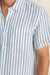 Faherty - Palma Linen Shirt - Horizon Ivory Stripe - Detail