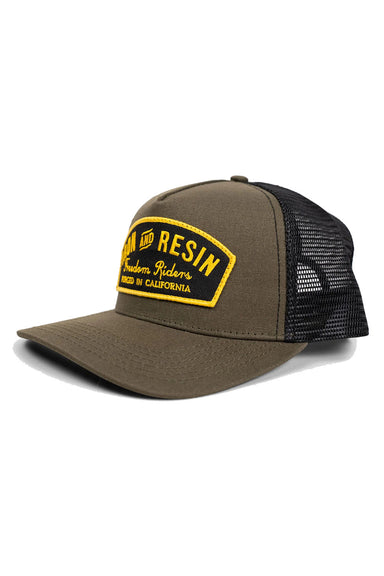 Iron & Resin - Ranger Hat - Olive - Profile