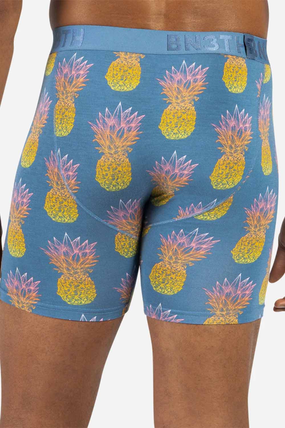BN3TH - Classic Boxer Brief With Fly - Pineapple Fade Fog - Back