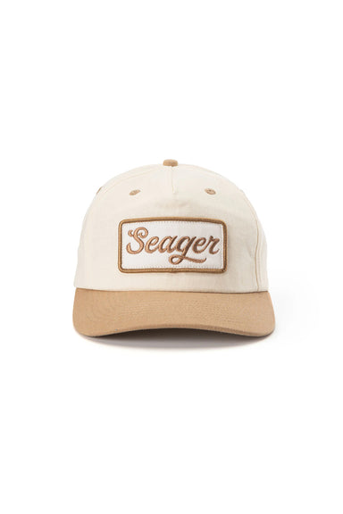 Seager - Uncle Bill Snapback - Cream Khaki - Front
