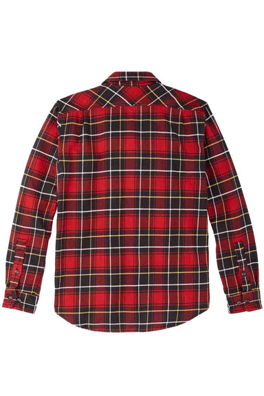 Filson - Vintage Flannel Workshirt - Red Charcoal Plaid - Back
