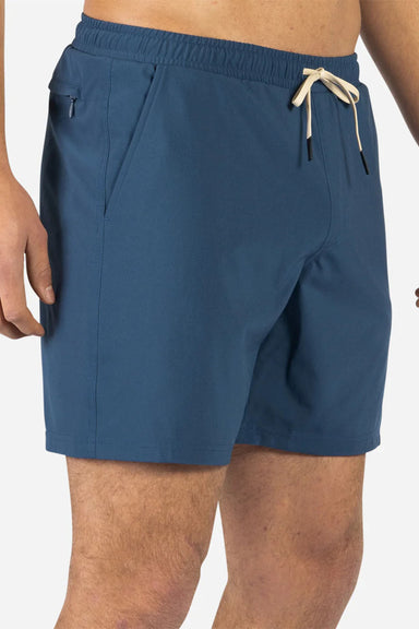 BN3TH - Agua Volley 2n1 Shorts 7" - Navy - Front