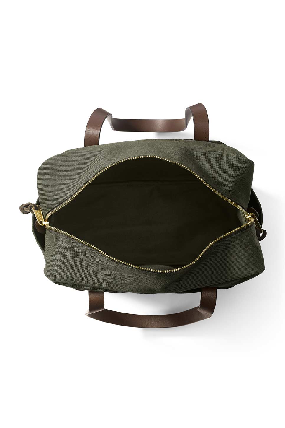 Filson - Tote Bag with Zipper - Otter Green - Inside