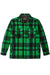 Filson - Mackinaw Jac Shirt - Acid Green/Black Heritage Plaid - Front