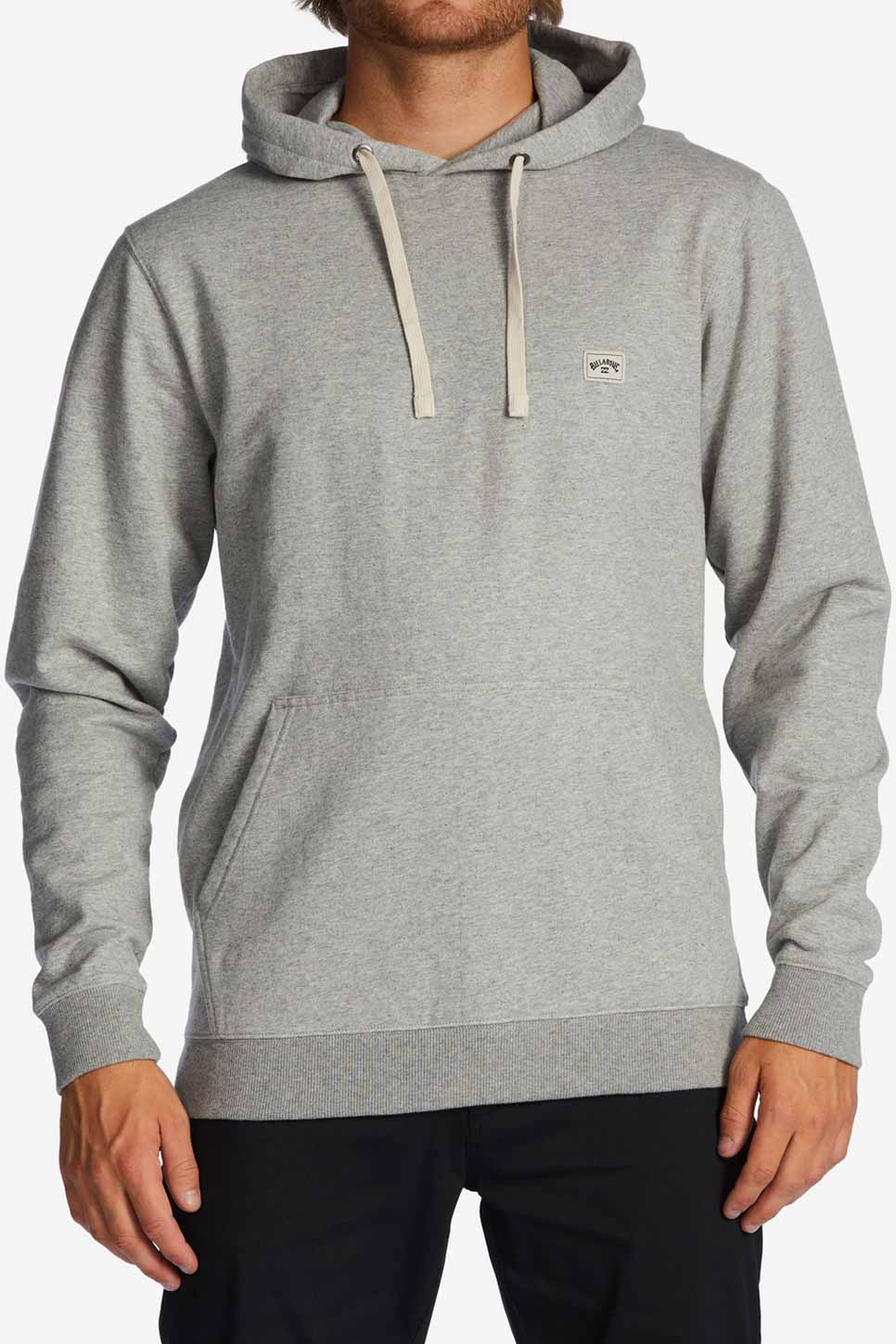 Billabong - All Day PO Hoodie - Grey Heather - Front