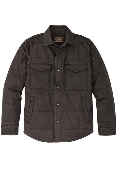 Filson - Cover Cloth Quilted Jac-Shirt - Cinder - Front