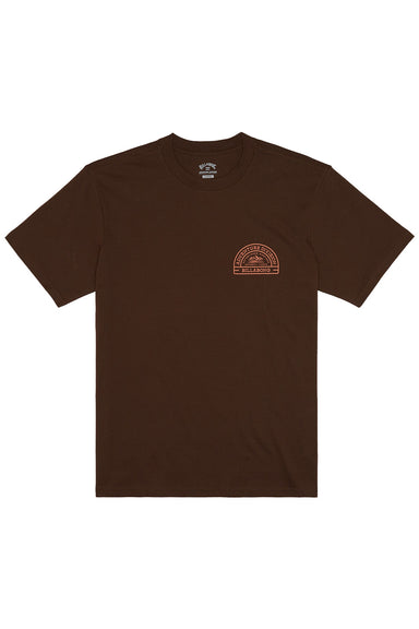 Billabong - Sun Up SS T-Shirt - Coffee Bean - Flatlay
