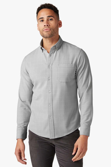 Mizzen + Main - City Flannel - Silver Washington Plaid