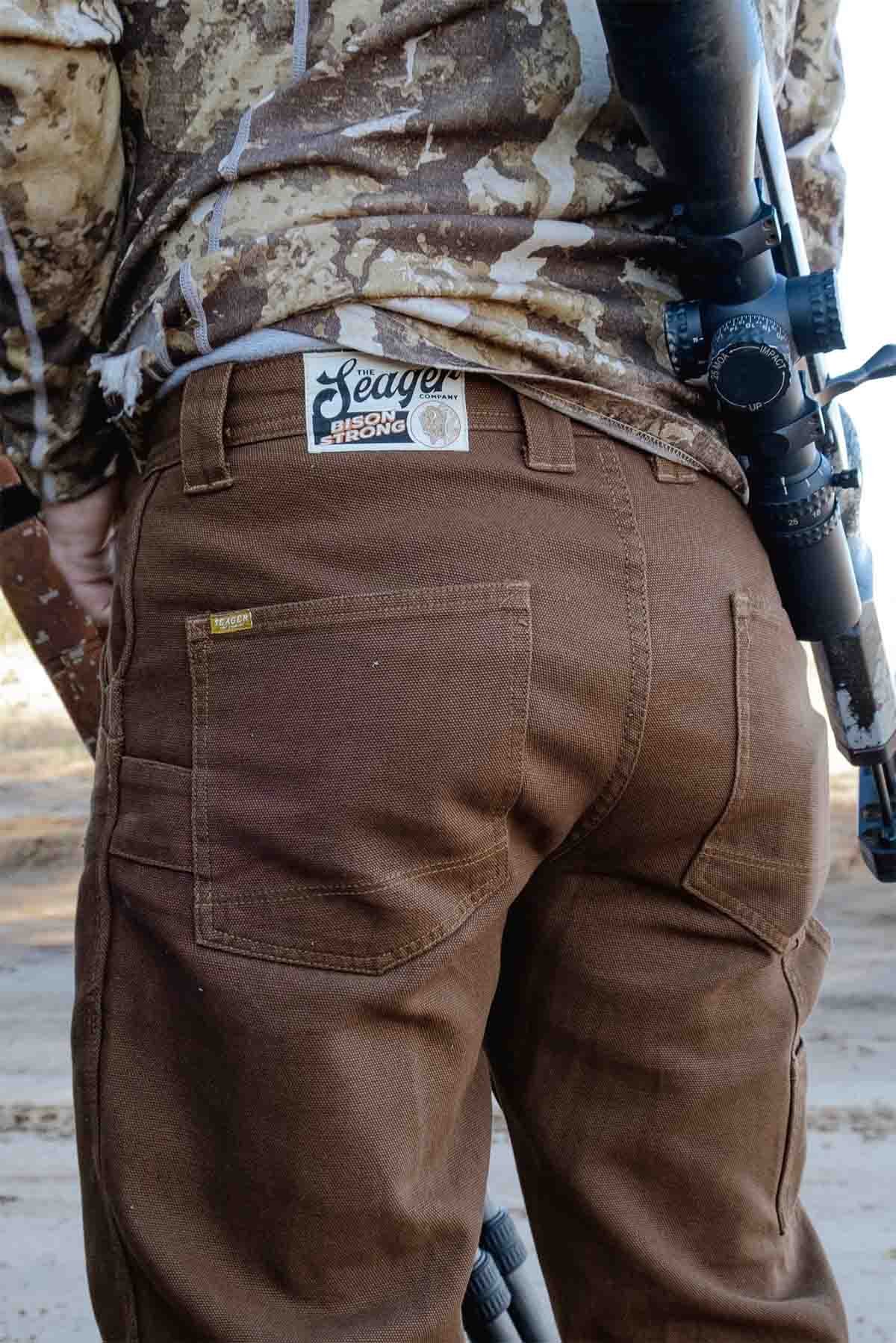Seager - Bison Pant - Brown - Model