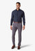 Mizzen and Main - Leeward LS - Navy Lexington Plaid - Front