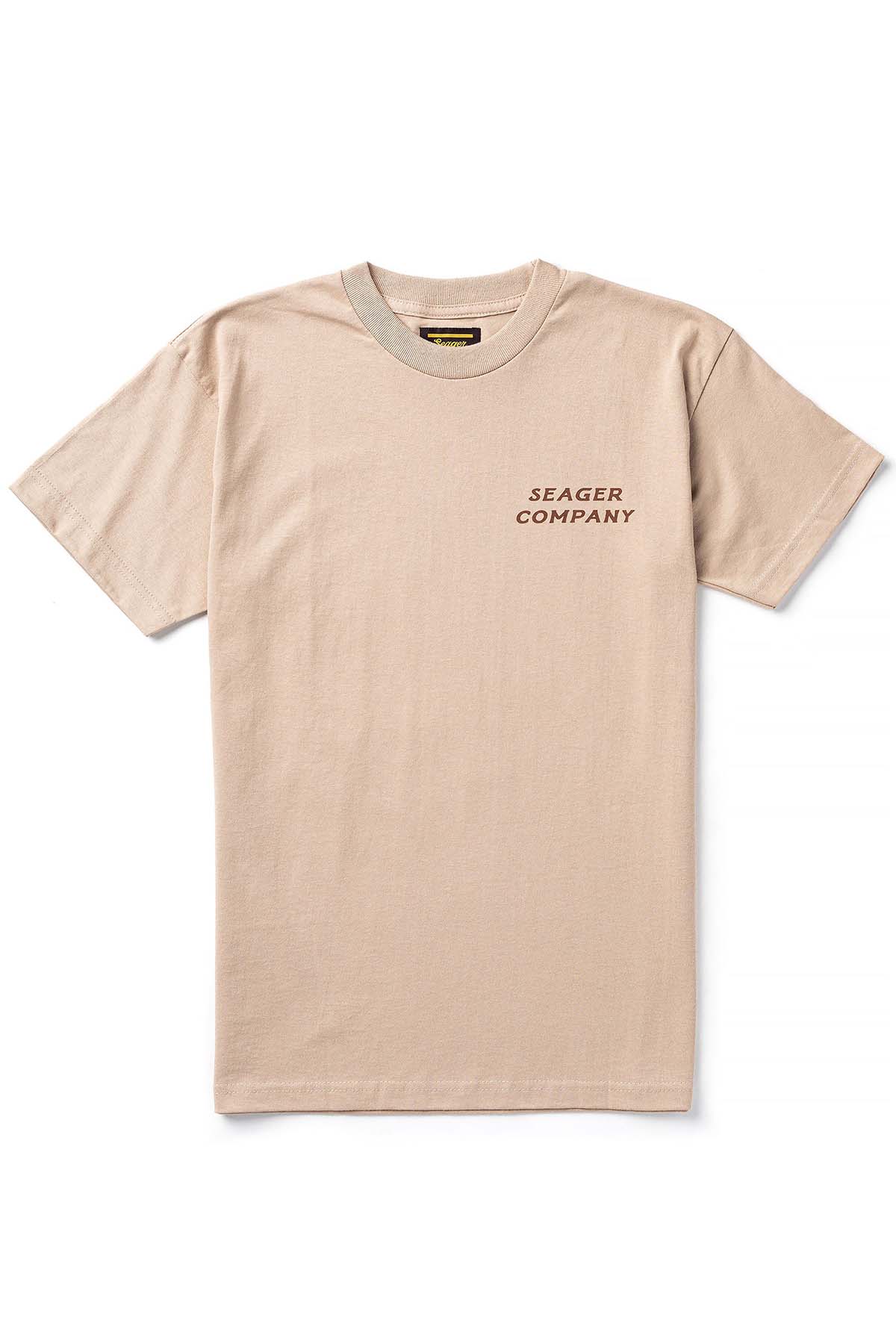 Seager - Down Home Tee - Cream - Front