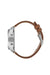 Nixon - Sentry Chrono Leather - Lt Gunmetal/Basalt/Sienna - Side