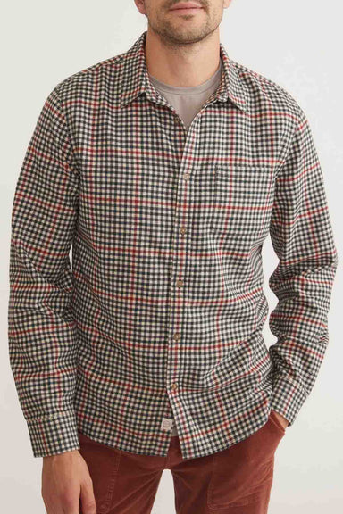 Marine Layer - Balboa Button Down - Multi Gingham - Front