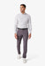 Mizzen + Main - Leeward LS - White Ombre Diamond - Front