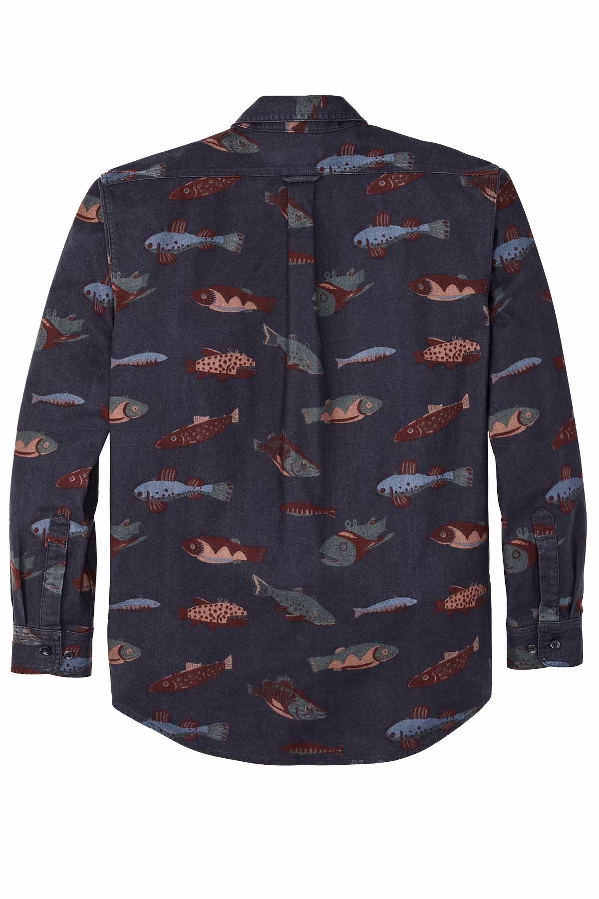 Filson - Alaskan Guide Shirt - Fish Decoy Navy - Back