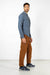 Bridge & Burn - Cole Slim Shirt - Navy Windowpane - Side