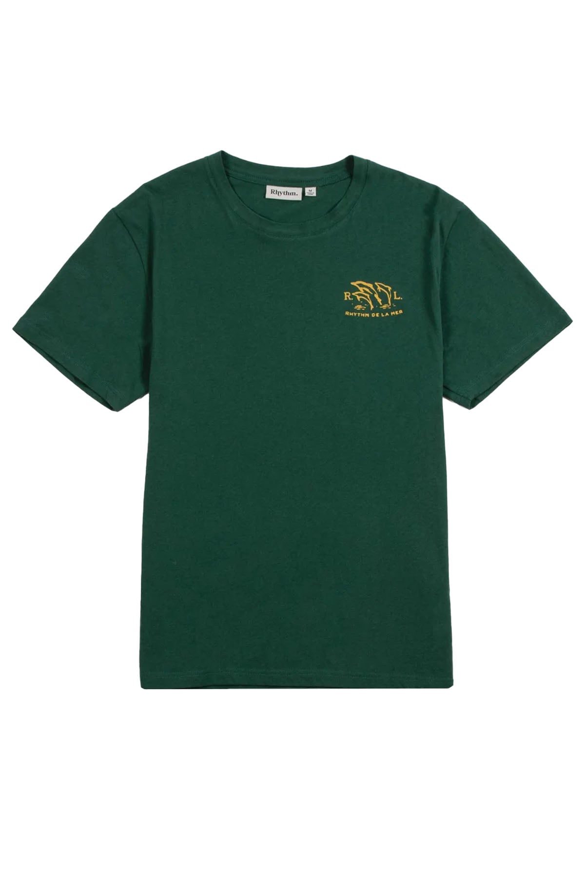 Rhythm - De La Mer SS T-Shirt - Green - Flatlay