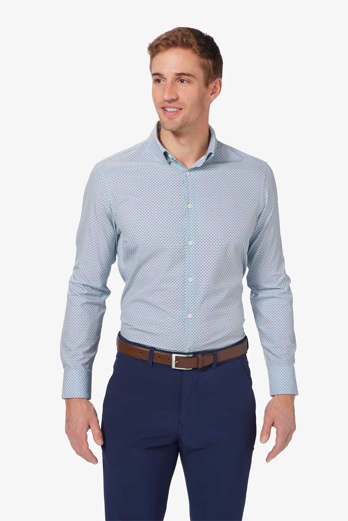 LEEWARD LS Micro Chip Diamond Print