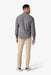 Mizzen + Main - City Flannel - Nickel Houston Plaid - Back