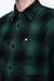 Rogue Territory - Green Wool Plaid Utility Shirt - Detail