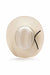Seager - Longhorn Straw Hat - Ivory - Top