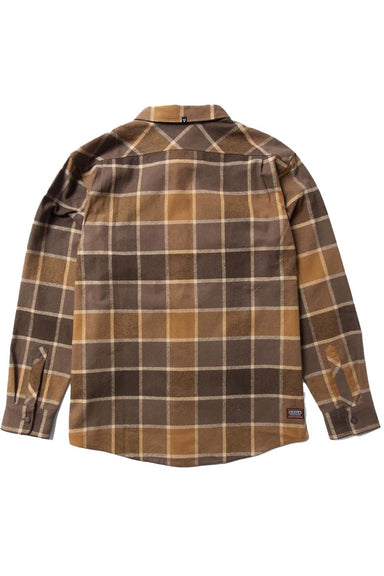 Vissla - Creators Innovators Eco LS Flannel - Dark Earth - Back