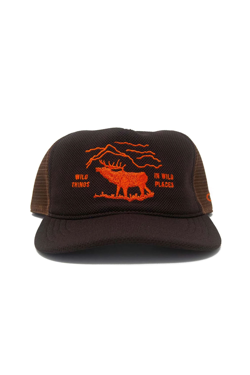 Ampal Creative - Wild Places Snapback - Orange/Brown - Front