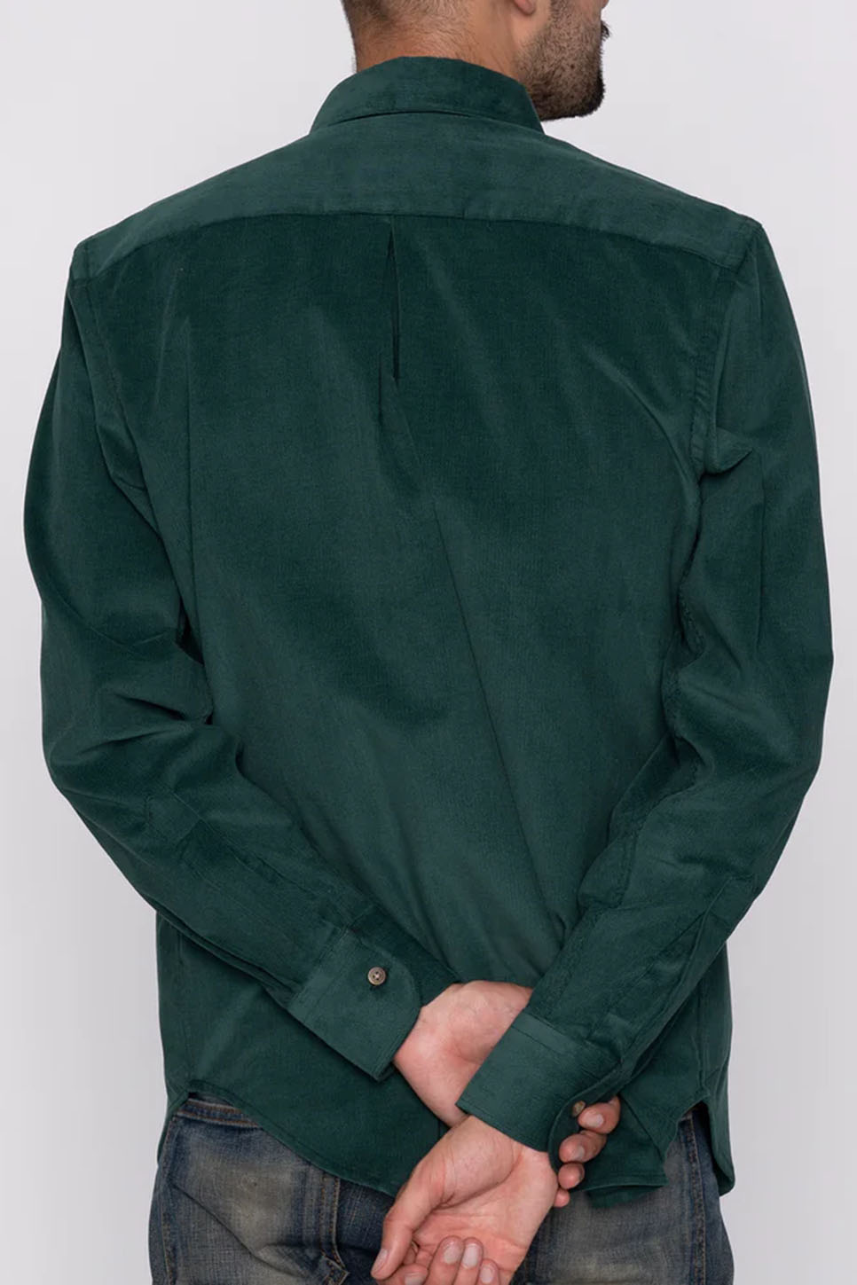 Naked & Famous - Easy Shirt - Green - Back
