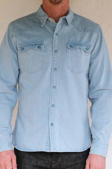 Freenote - Modern Western Denim - 11oz Bleached - Model