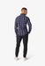 Mizzen and Main - City Flannel - Coastal Fjord Bryant Plaid - Back