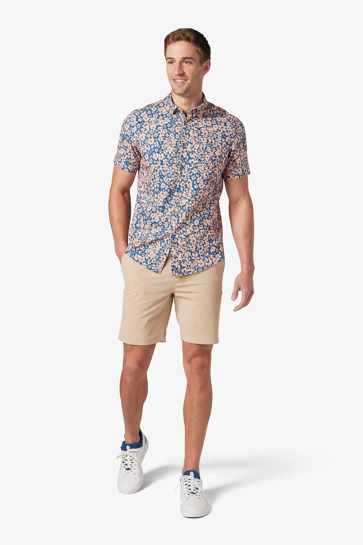 LEEWARD SS Set Sail Floral Print