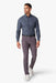 Mizzen + Main - Leeward LS - Navy 3D Cube - Front