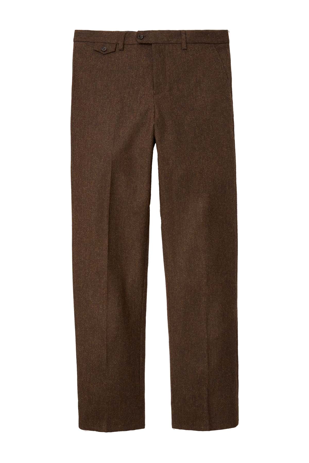 Bonobos - Jetsetter Fashion Pant - Brown Donegal Tweed
