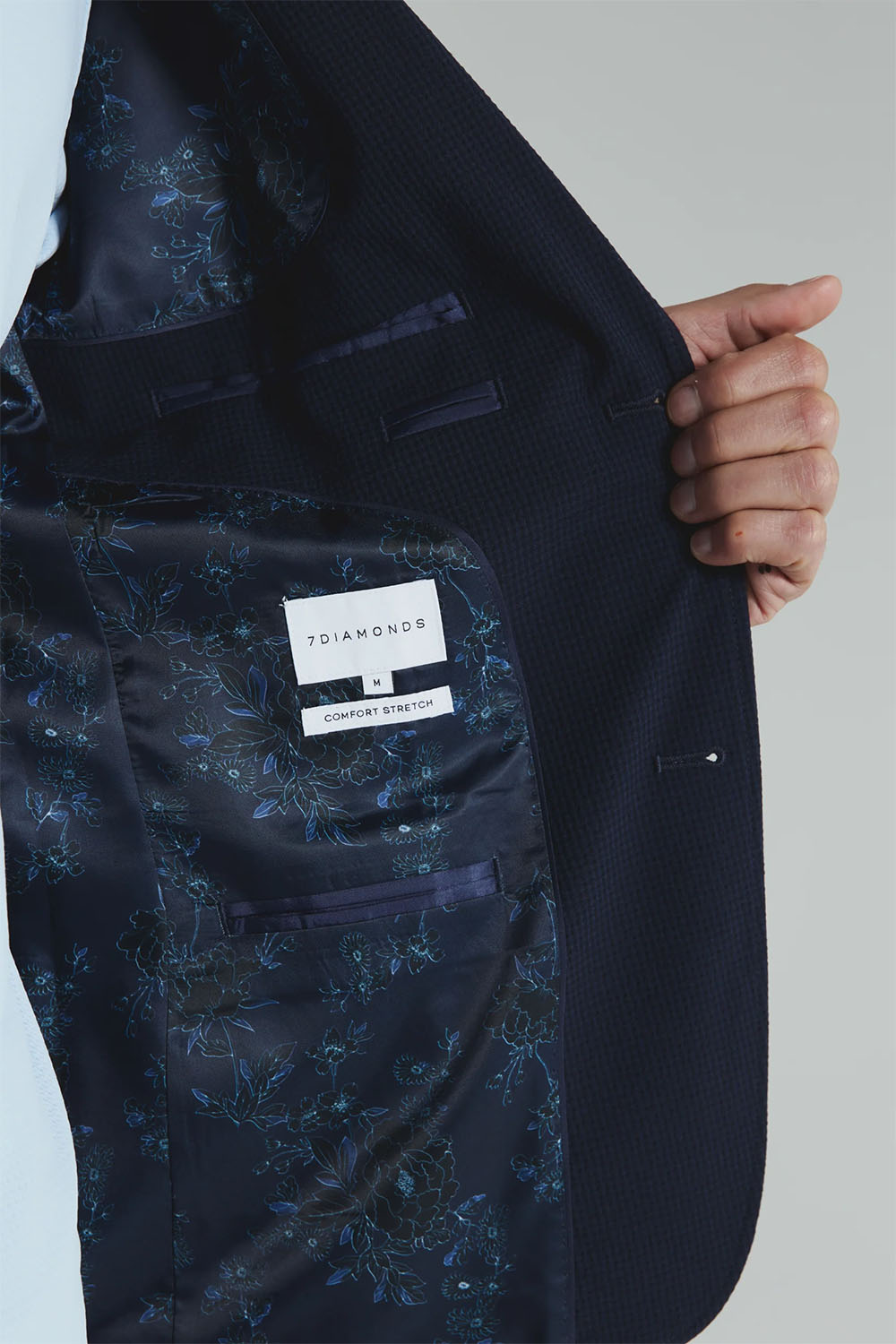 7 diamonds gibson blazer navy inside