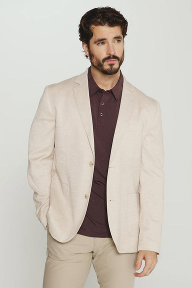 7 diamonds saltwood blazer oat front