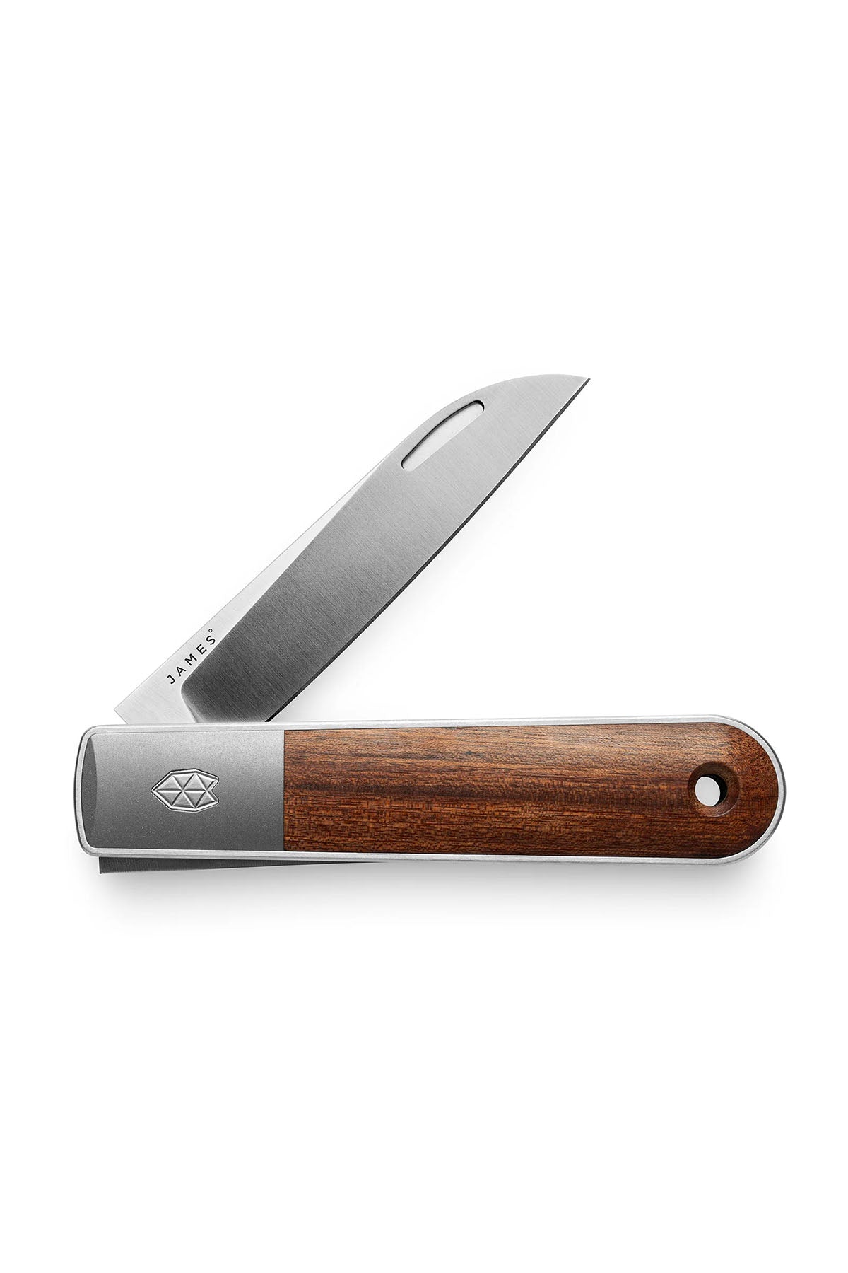 The James Brand - The Wayland Knife - Rosewood/Stainless/Straight