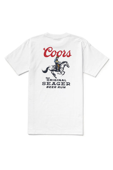 Seager - Seager x Coors Beer Run - White - Back