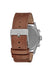 Nixon - Sentry Chrono Leather - Lt Gunmetal/Basalt/Sienna - Back