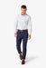 Mizzen + Main - Leeward LS - Silver Banker Stripe - Front