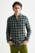 Scotch & Soda - Double Face Check Shirt - Sky Captain - Front