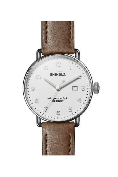 Shinola - Canfield 43mm - Alabaster - Front