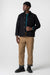 Finisterre - Basset Flannel Lined Jacket - Black - Model Front
