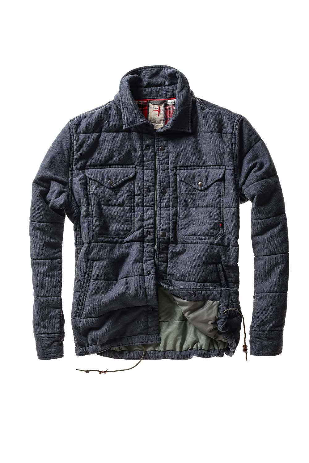Relwen MOLESKIN SNAP CPO Navy Front
