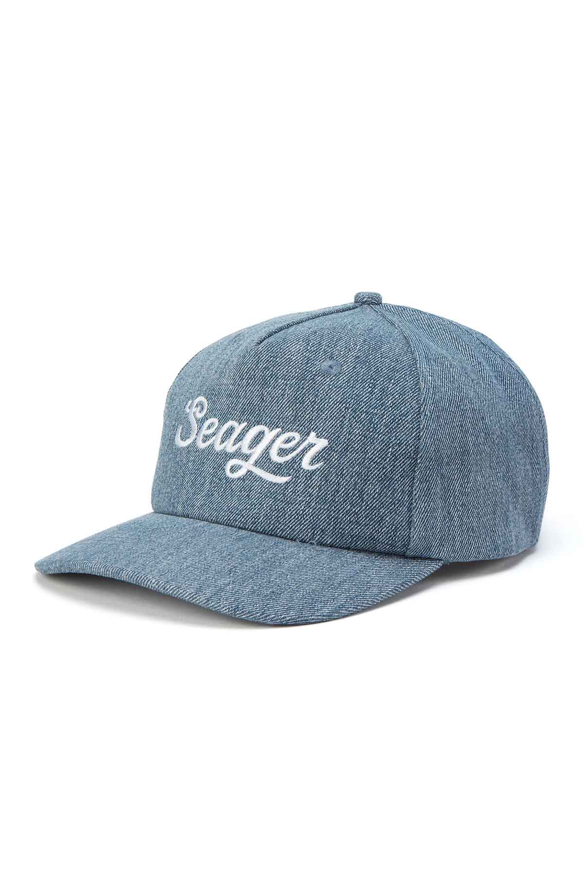 Seager - Big Denim Snapback - Indigo - Profile