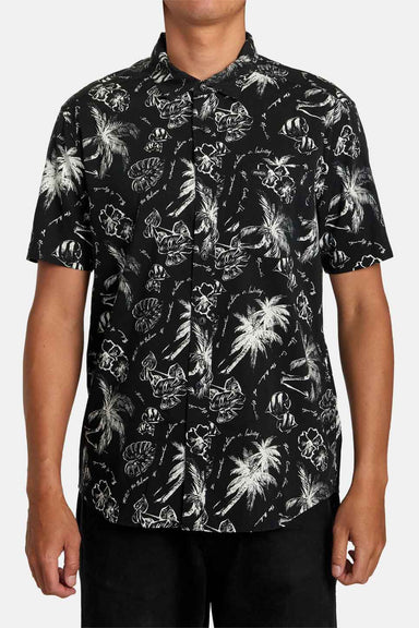 RVCA - Tropic Winds SS - Black - Front
