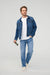 Duer Performance Denim Jacket in Alpine Indigo — Full-Body view