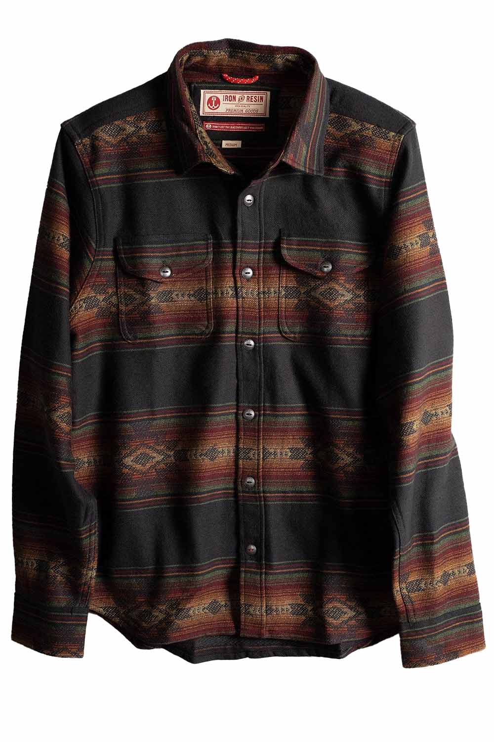 Iron & Resin KLAMATH SHIRT Black