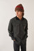 Brixton - Bowery Builders Ranch Performance Flannel - Black - Model Detail