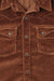 Freenote Cloth - Calico LS - Brown Cord - Detail